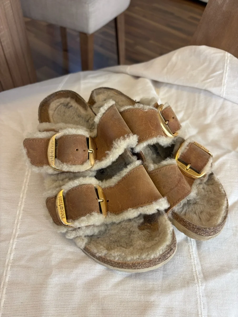 Birkenstock Arizona‎ Big Buckle Shearling